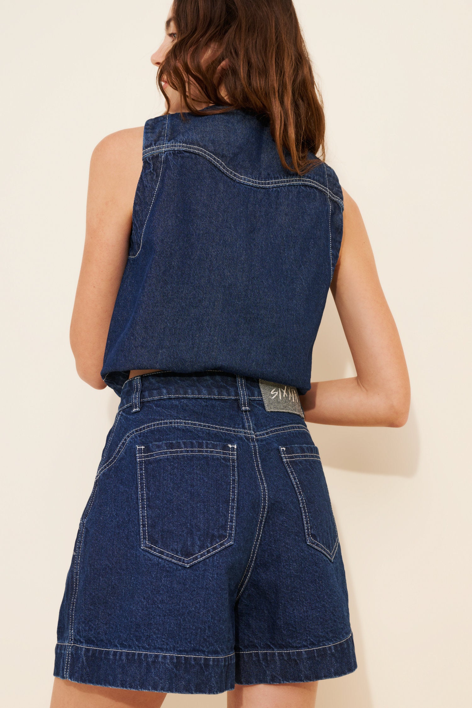 Cherry Denim Shorts - Image 7