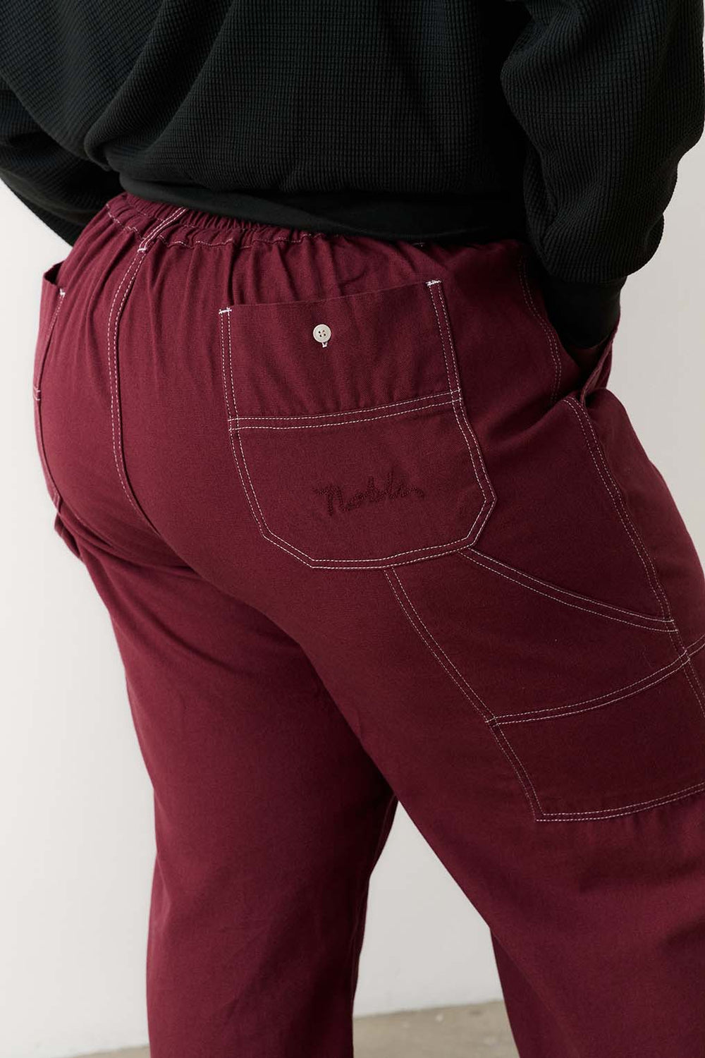 Artist Pant, Bordeaux - Image 7
