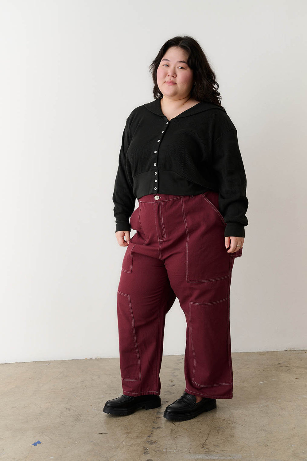 Artist Pant, Bordeaux - Image 8