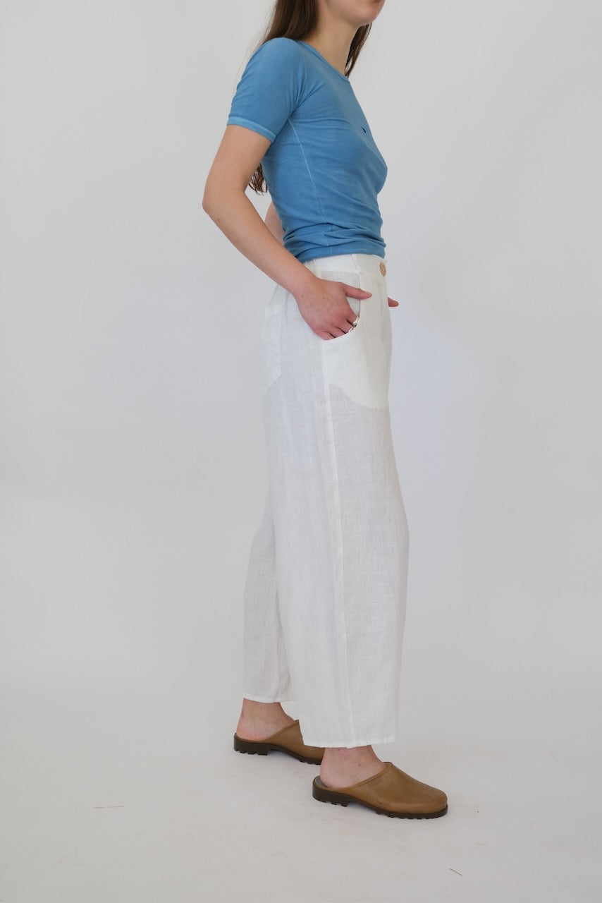 Frankie Trousers, Milky White - Image 6