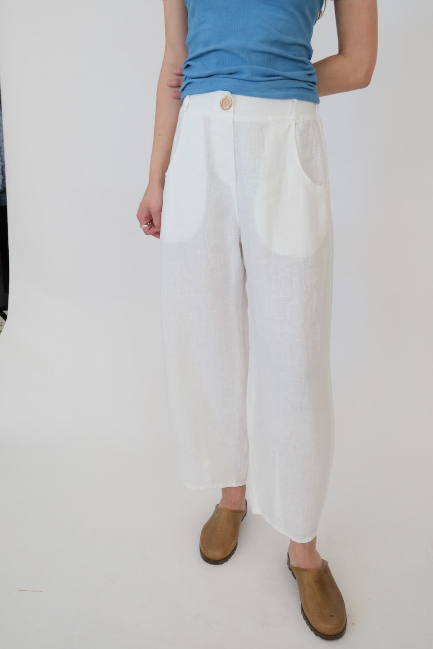 Frankie Trousers, Milky White - Image 3