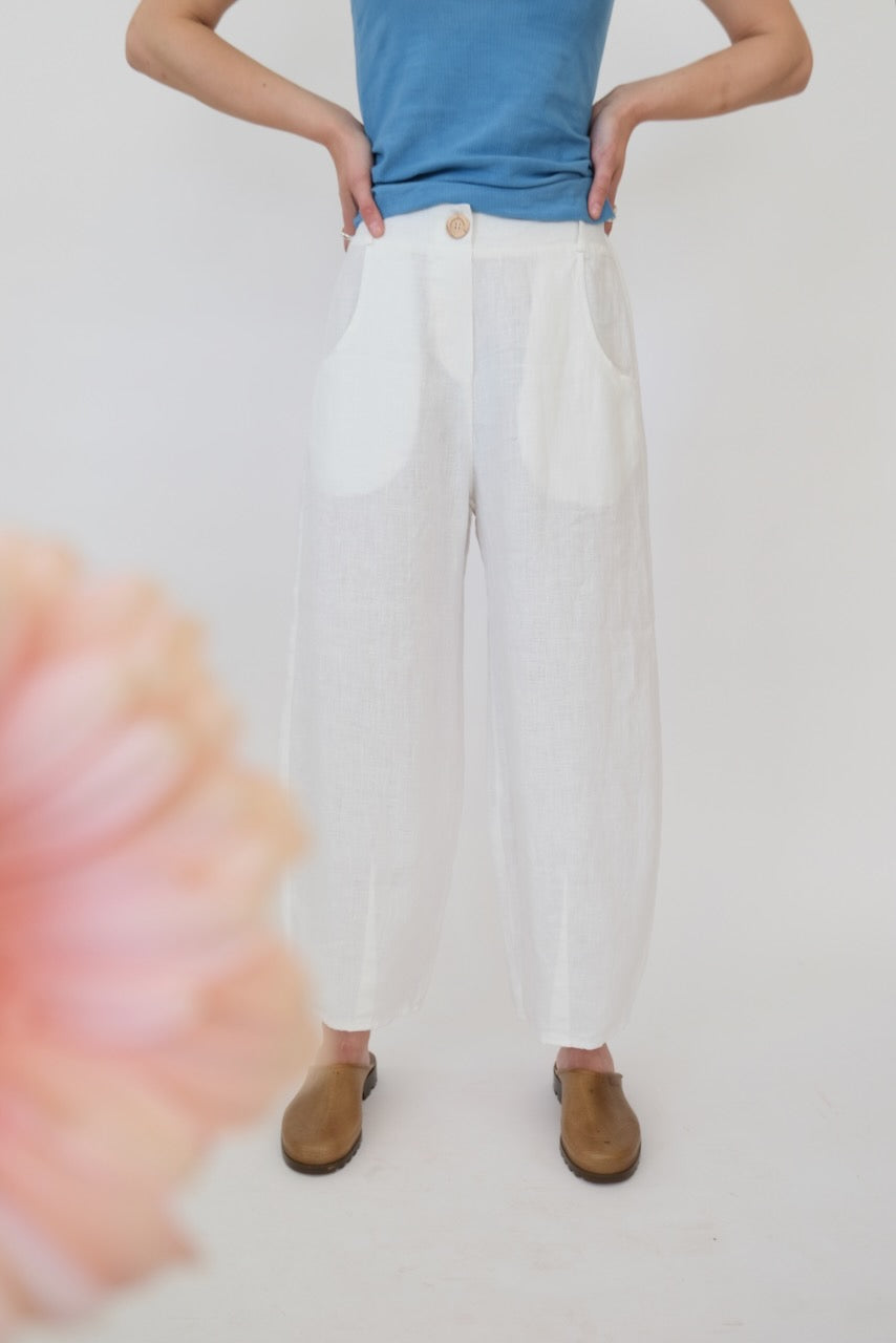 Frankie Trousers, Milky White - Image 2