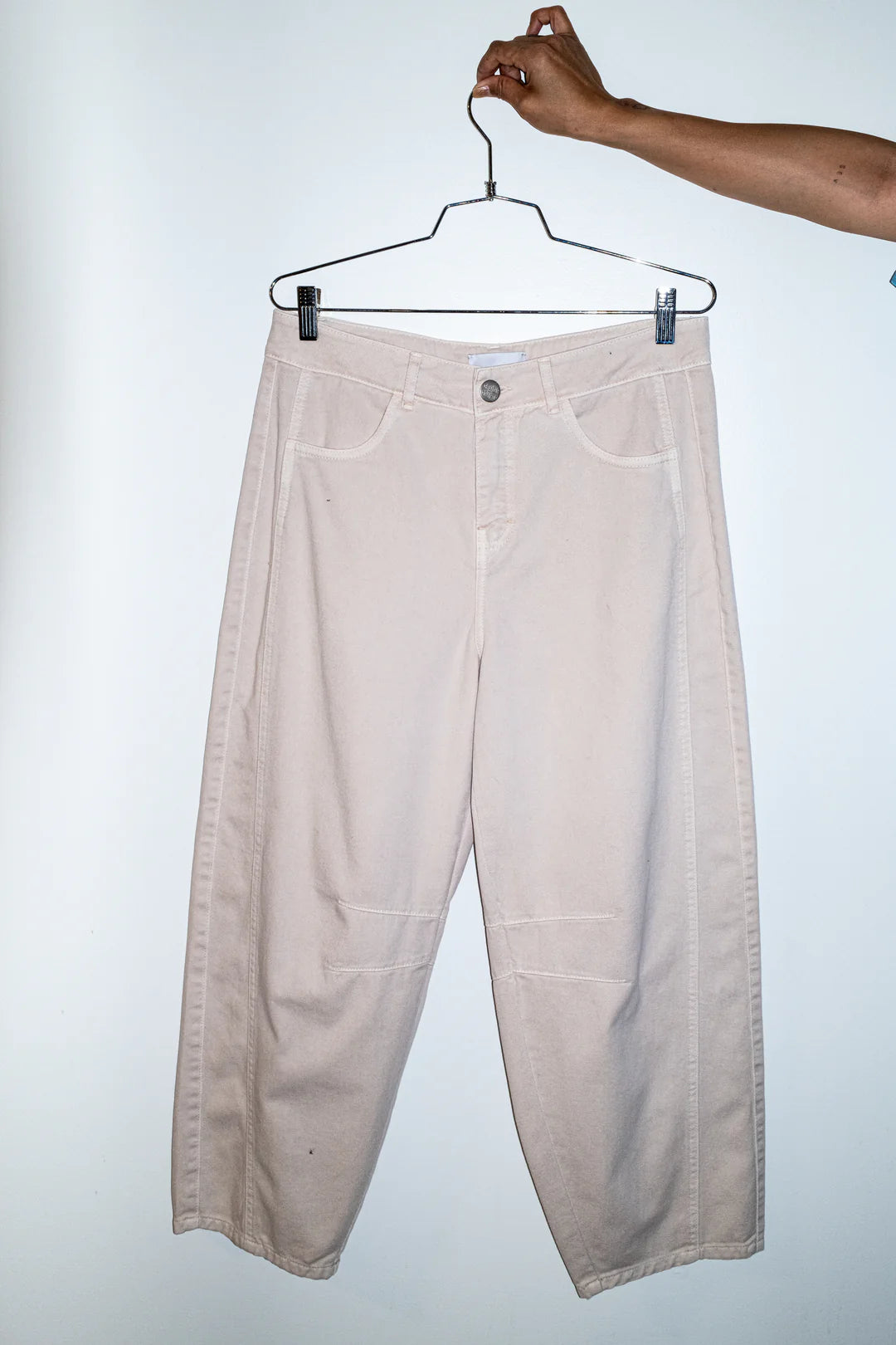 Nicole Pant, Cream - Image 4