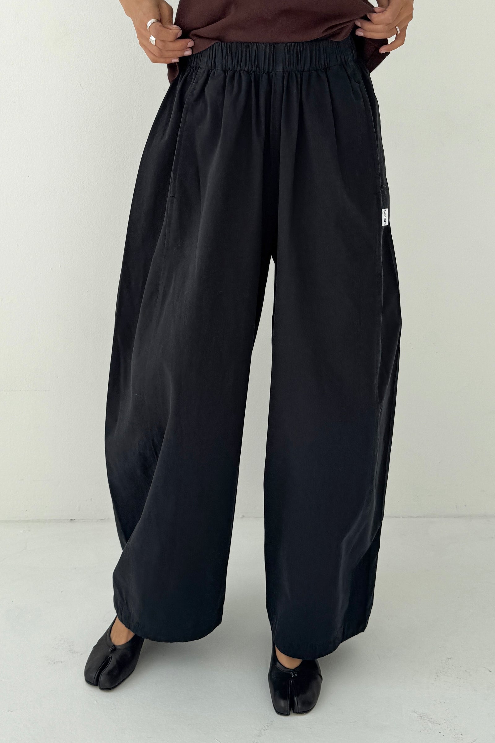 Parachute Pants, Black - Image 2