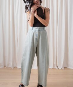Loose Barrel Pant, Light Denim