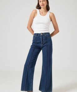Sailor Scoop Jeans, Pacific Blue